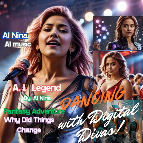 AI Nina Dancing with Digital Divas (English ver)
