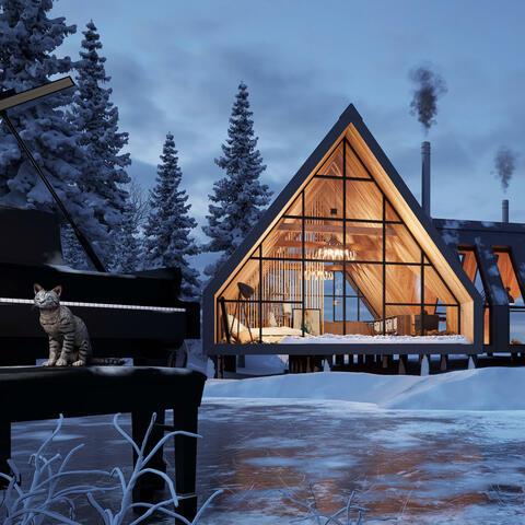 Stop Stressing and Chill with this Snowy Cabin Music