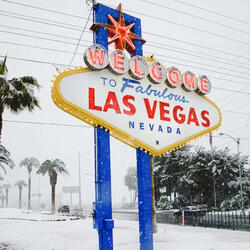 SNOW IN LAS VEGAS