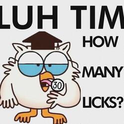 how many licks?