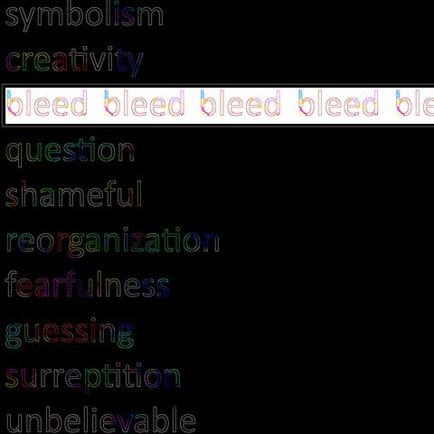 bleed