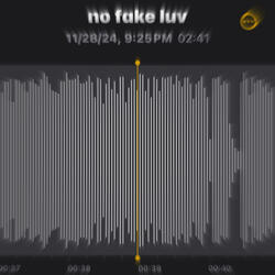 No Fake Luv (feat. Zahh Xo)