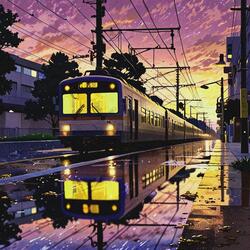 Falling Asleep to the Rhythm of the Train as It Carries Me Somewhere New