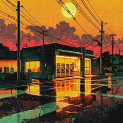 Supermarket at Closing Time, When Everything Feels Like a Slow Goodbye