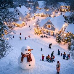 Oh the First Snowfall