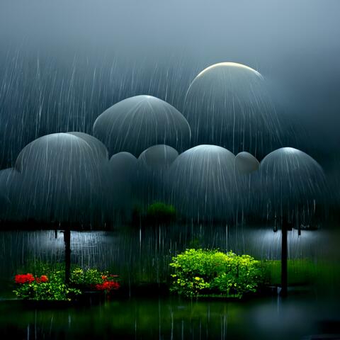 calm relaxing rain sounds to loop while falling asleep