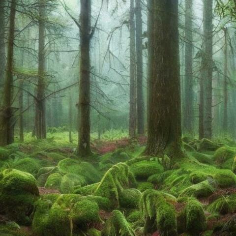 rainfall in the forest