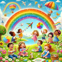Der bunte Regenbogentag