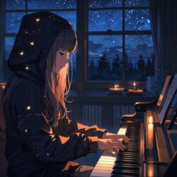 falling quietly
