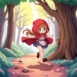 Little red riding hood journey