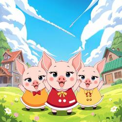 Three little pigs song