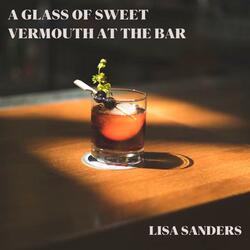 A Glass Of Sweet Vermouth At The Bar