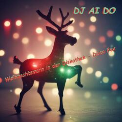 Weihnachtsmann in der Diskothek