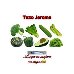 Mboga za majani na dagaa