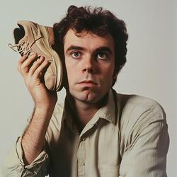 Last Night He Tried To Make A Phone Call From His Shoe