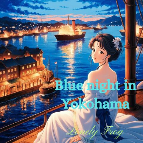 Blue night in Yokohama