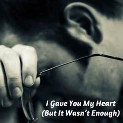 I Gave You My Heart (But It Wasnt Enough)