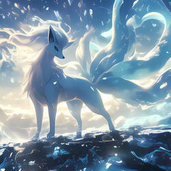 Alolan Ninetales (Veil of the Frozen Spirit)