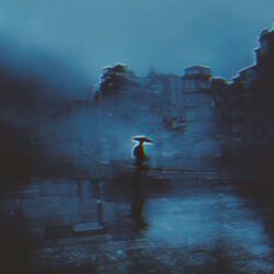 somewhere, it's still raining