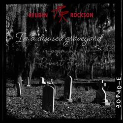 In a disused graveyard