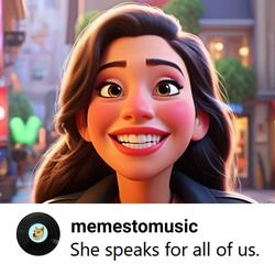 SHE SPEAKS FOR ALL OF US