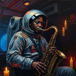 Old School Jazz Saxophone
