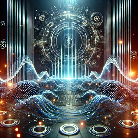 Highenergy electronic track with pulsing basslines news version