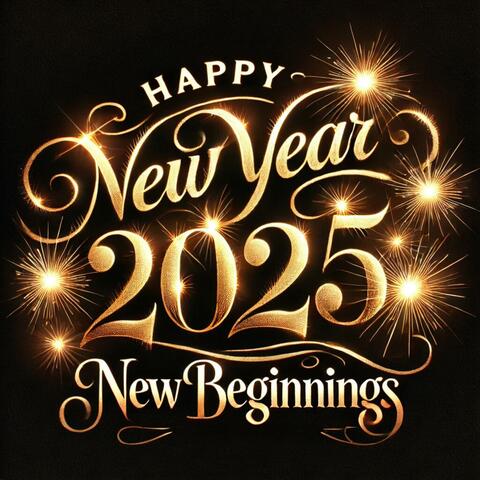 New Year 2025 New Beginnings