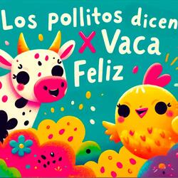 Los Pollitos Dicen x Vaca Feliz
