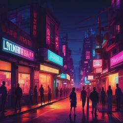 Street neon