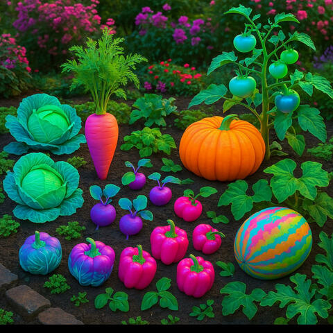 In the garden