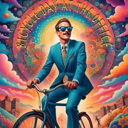 Bicycle Day At The Office