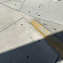 This is where I fell