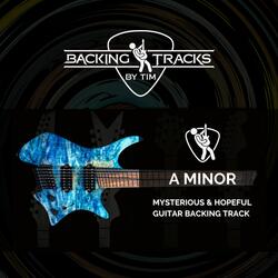 Mysterious and Hopeful Guitar Backing Track in A Minor