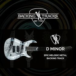 Epic Melodic Metal Backing Track in D Minor