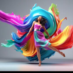 Dancing colors