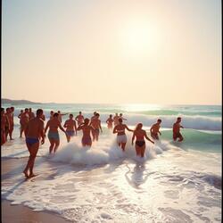 En La Playa El Amor Se Hace Viral
