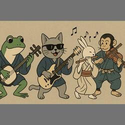 Frog String Rhapsody