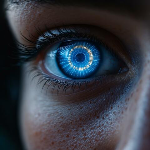 She have fire in her eyes