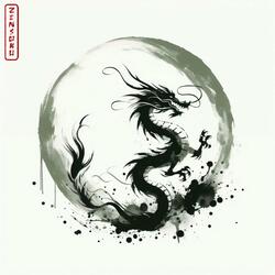 Jade Dragon Dances in Moonlight