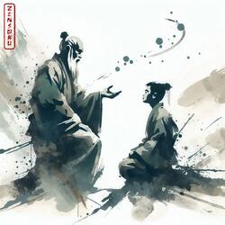 Master Conveys Wisdom to Disciple