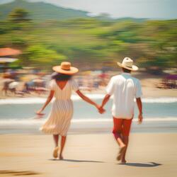 Blanca y Roberto, una semilla de amor en Tamarindo
