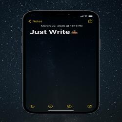 Just Write