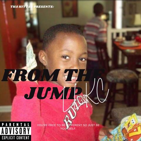 From the jump