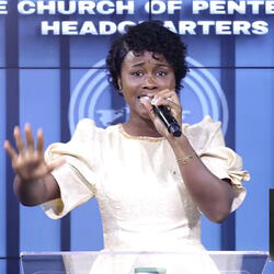Sarah Appiah At Special Evening Service