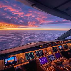 above clouds