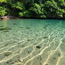 Clear water