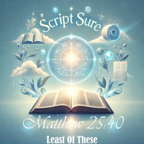 Matthew 25:40 (Least Of These)