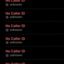 NO CALLER ID