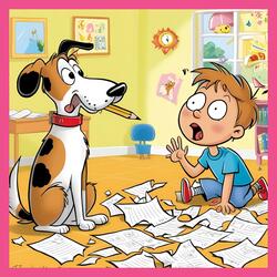 The Funniest Dog Ate My Homework Song for Kids!